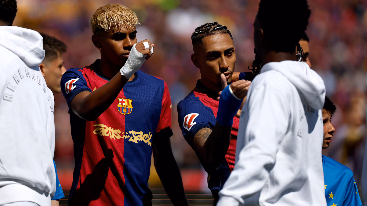غيابات برشلونة وريال مدريد في الكلاسيكو