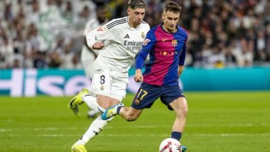 برشلونة يدين فالفيردي ويدعم تشواميني بعد عراك فالديبيباس