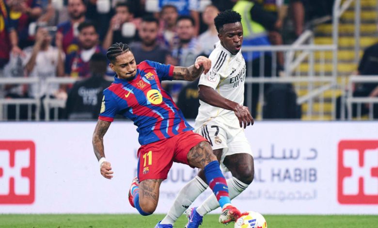 كلاسيكو برشلونة وريال مدريد