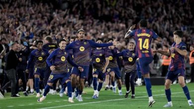 برشلونة يسعى لتحقيق 100 نقطة و100 هدف بعد حسم الدوري
