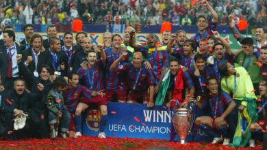 برشلونة يُحيي ذكرى فوزه بدوري الأبطال 2006 في باريس
