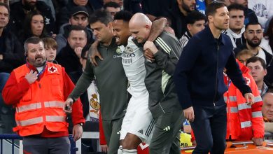إصابة ميليتاو ريال مدريد