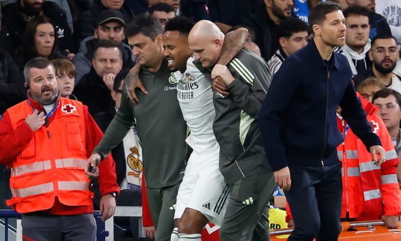 إصابة ميليتاو ريال مدريد