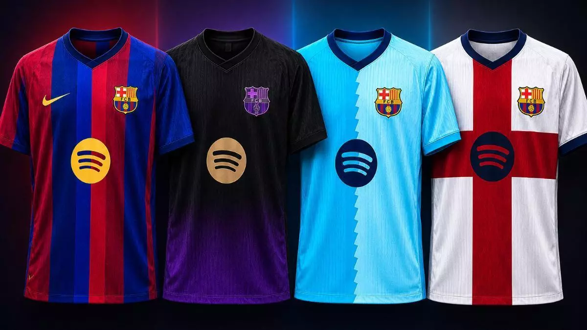 برشلونة يكشف عن تصاميم قمصانه الجديدة لموسم 2026/27 قبل الموعد المحدد