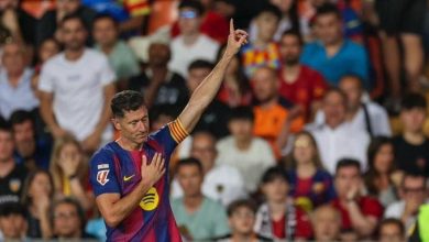 ليفاندوفسكي يُودّع برشلونة بلحظات مؤثرة في ميستايا