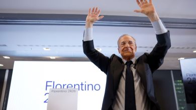 فلورنتينو بيريز يُهاجم خصومه قبيل انتخابات ريال مدريد ويرسخ الفوز