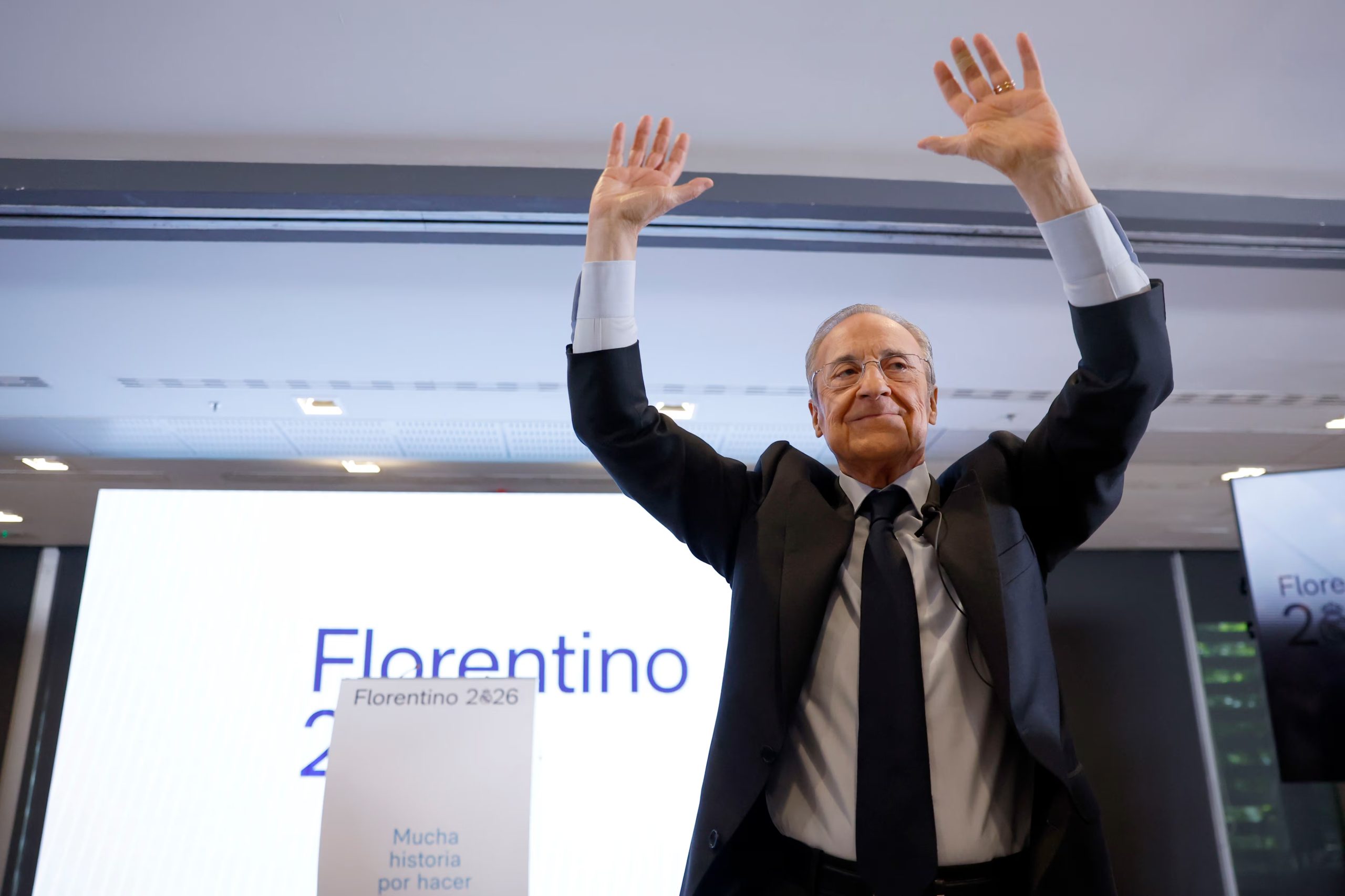 فلورنتينو بيريز يُهاجم خصومه قبيل انتخابات ريال مدريد ويرسخ الفوز