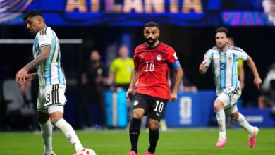 منتخب مصر - منتخب الأرجنتين