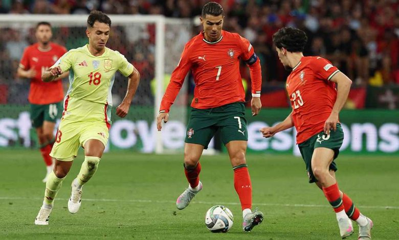 رابط البث المباشر لمباراة إسبانيا اليوم ضد البرتغال في دور الـ16 من كأس العالم 2026