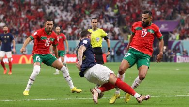 منتخب المغرب- منتخب فرنسا