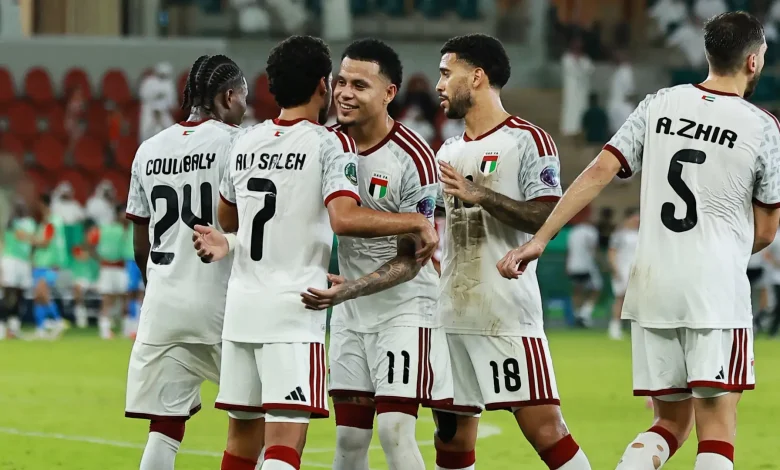 مباراة الإمارات ضد قطر