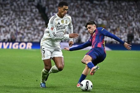 بث مباشر بي إن سبورت.. مشاهدة مباراة برشلونة وريال مدريد الآن في الدوري الإسباني