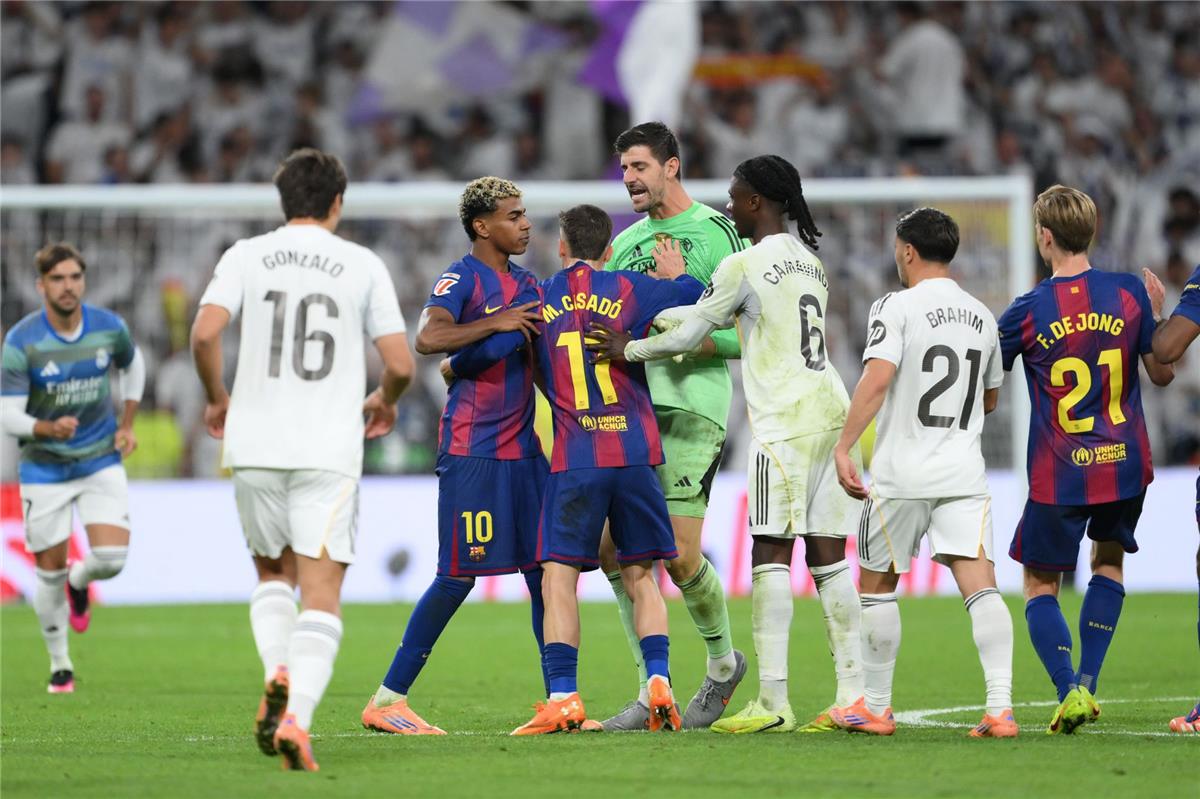 كلاسيكو برشلونة وريال مدريد